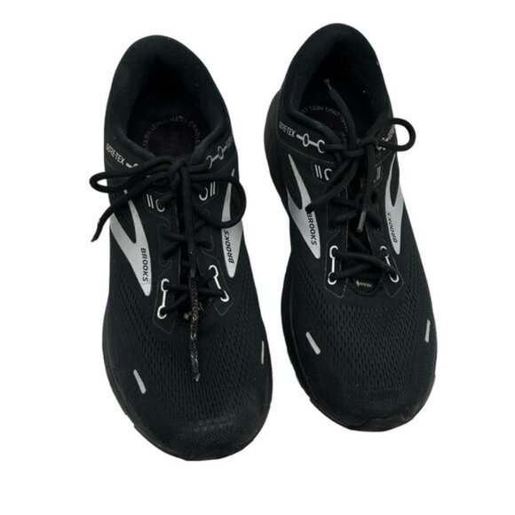 Brooks Ghost 14 GTX Gore-Tex Black Shoes Men’s Size 12 - Picture 8 of 10